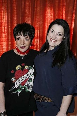 Liza Minnelli and Brooke Elliott @ BroadwayWorld Liza Minnelli and Brooke Elliott Photo