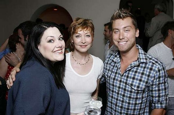 Brooke Elliott, Sharon Lawrence and Lance Bass Photo