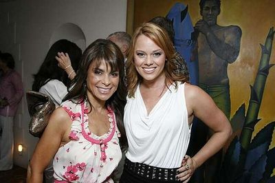 Paula Abdul and Kate Levering Photo
