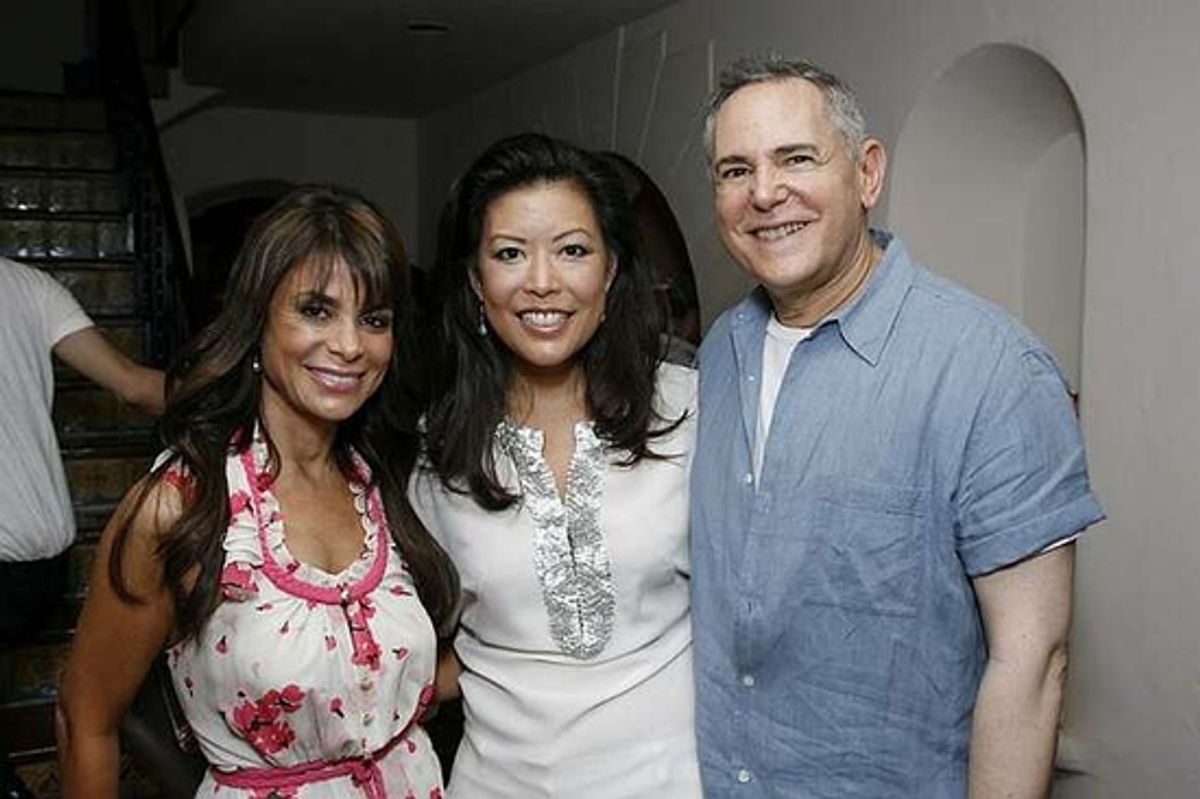 Paula Abdul, Andrea Wong and Craig Zadan at 