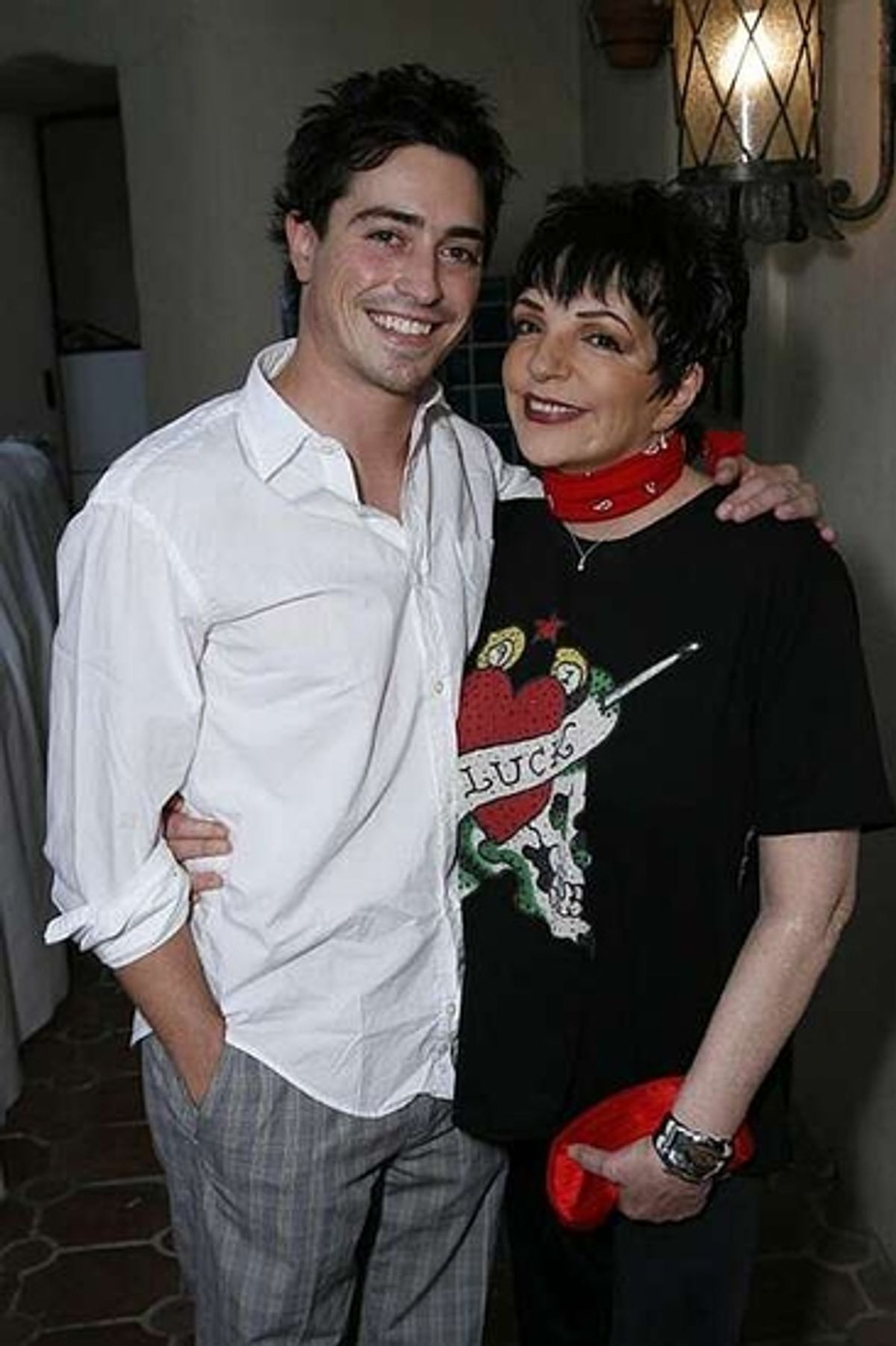Ben Feldman and Liza Minnelli at 