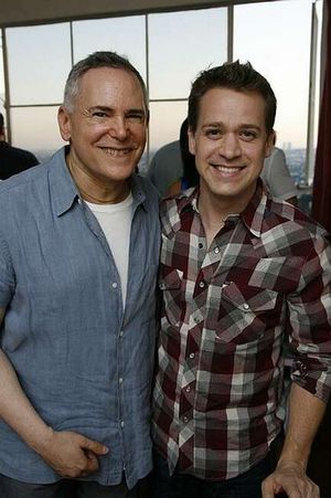 Craig Zadan and TR Knight @ BroadwayWorld Craig Zadan and TR Knight Photo