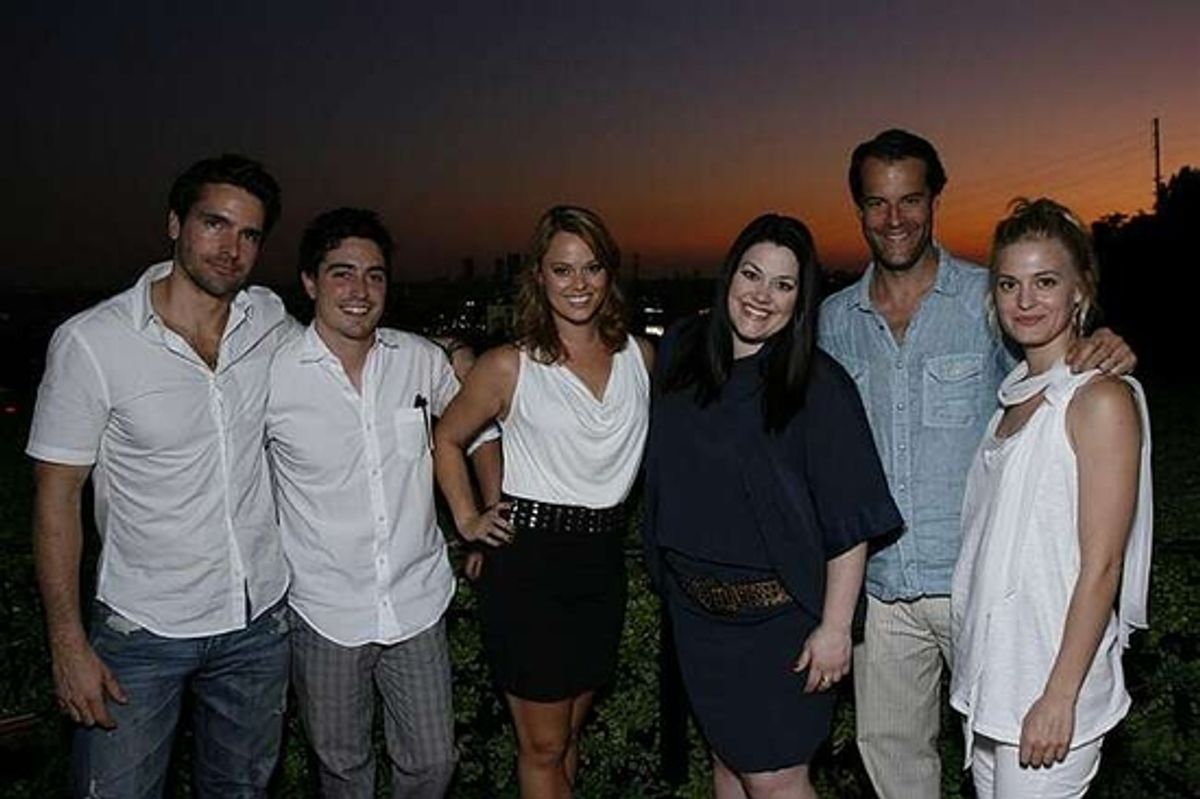 Jackson Hurst, Ben Feldman, Kate Levering, Brooke Elliott, Josh Stamberg and Brooke D'Orsay at 