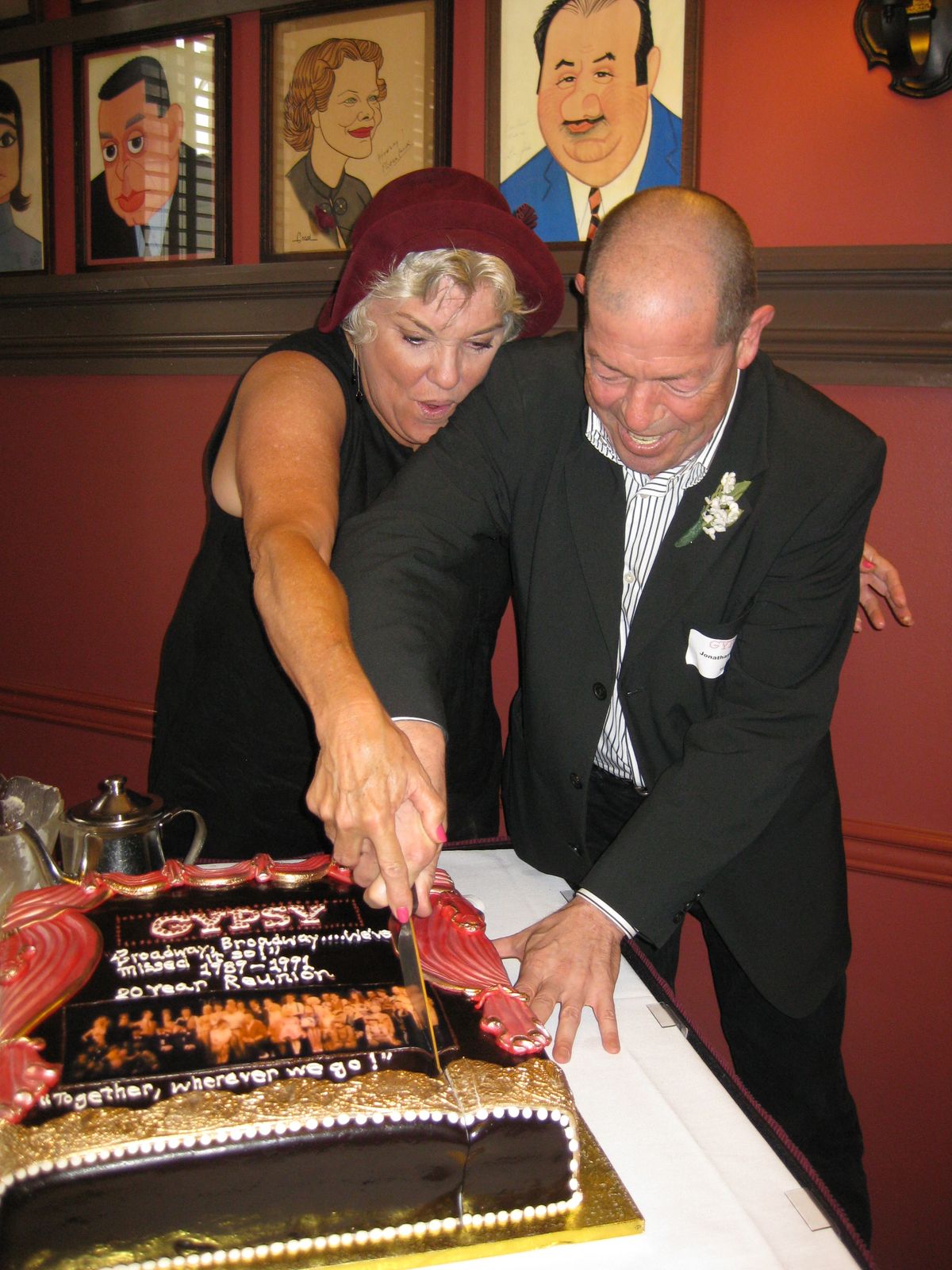 Tyne Daly and Jonathan Hadary at 