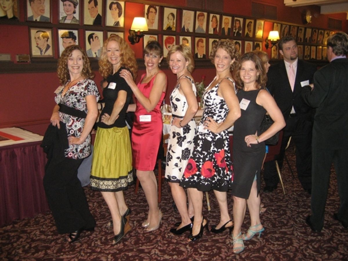 Barbara Folts, Robin Robinson, Michele Pigliavento, Lori Ann Mahl, Teri Furr and Nancy Melius at 