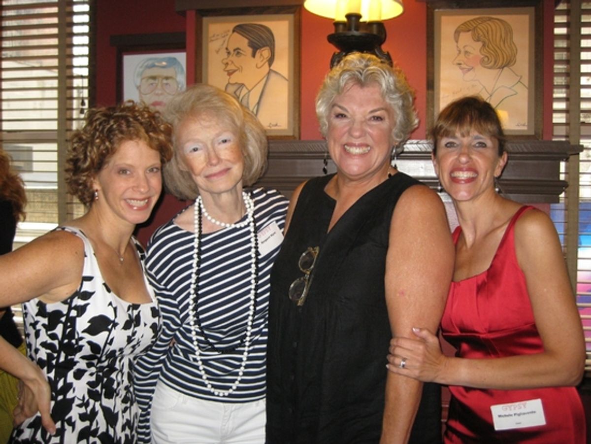Teri Furr, Margaret Styne, Tyne Daly and Michele Pigliavento at 