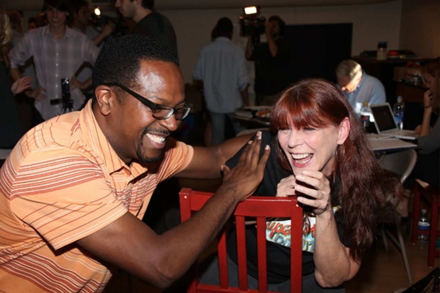 Photo Coverage: Broadway's SUPERIOR DONUTS Cast And Creative Team Meets The Press Photo Coverage: Broadway's SUPERIOR DONUTS Cast And Creative Team Meets The Press Image