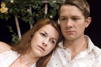 Ann (Cora Vander Broek, left) and Chris (Erik Hellman) Photo
