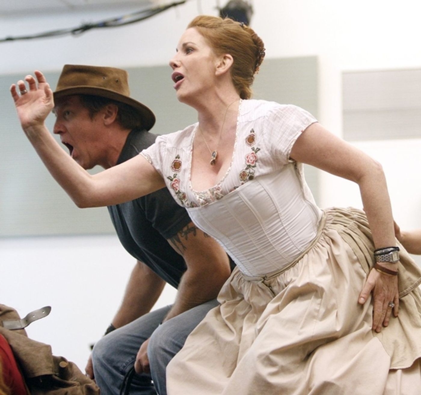Photo Coverage: LITTLE HOUSE ON THE PRAIRIE, THE MUSICAL - In Rehearsal  Image