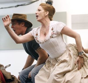 Steve Blanchard and Melissa Gilbert @ BroadwayWorld Steve Blanchard and Melissa Gilbert Photo