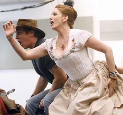 Steve Blanchard and Melissa Gilbert Photo
