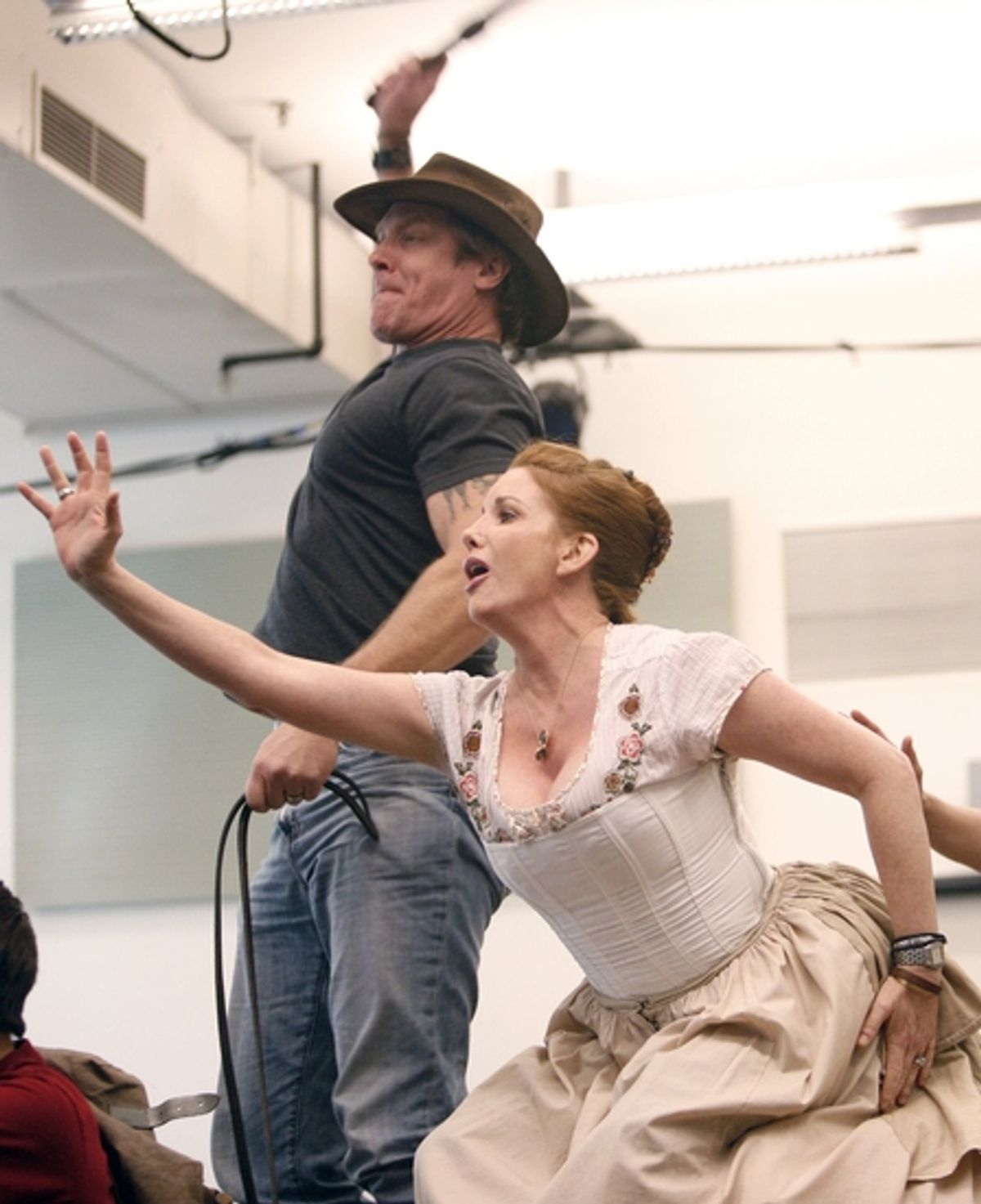 Steve Blanchard and Melissa Gilbert at 