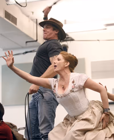 Steve Blanchard and Melissa Gilbert Photo