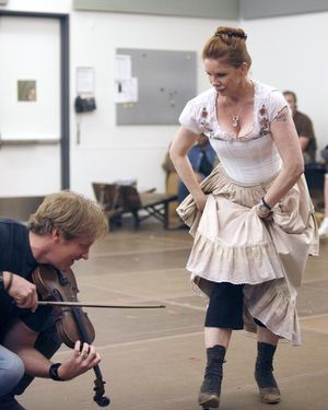 Steve Blanchard and Melissa Gilbert @ BroadwayWorld Steve Blanchard and Melissa Gilbert Photo