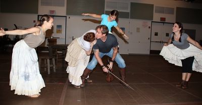 Kara Lindsay, Steve Blanchard, Melissa Gilbert, Carly Rose Sonenclar and Alessa Neeck Photo