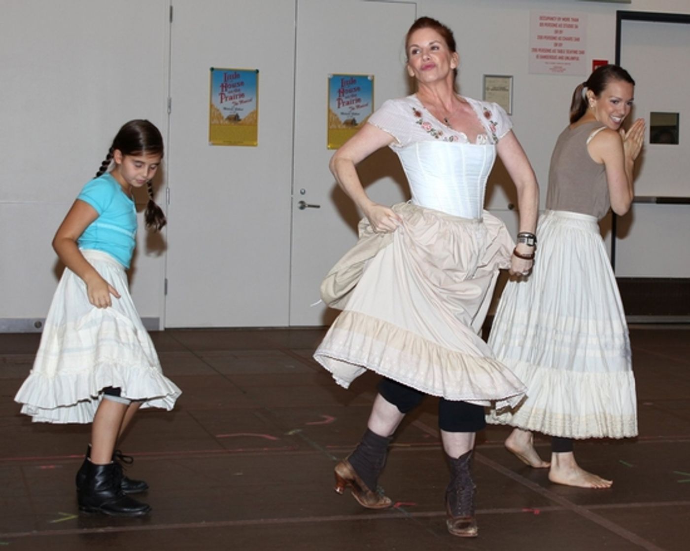 Photo Coverage: LITTLE HOUSE ON THE PRAIRIE, THE MUSICAL - In Rehearsal  Image