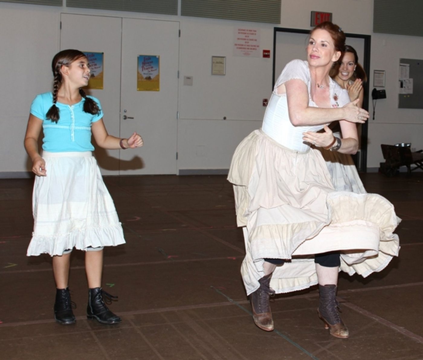 Photo Coverage: LITTLE HOUSE ON THE PRAIRIE, THE MUSICAL - In Rehearsal  Image