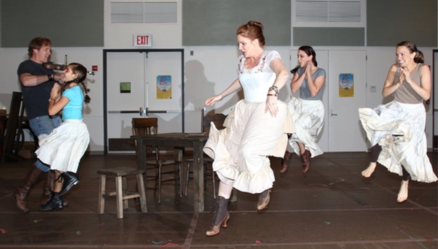 Photo Coverage: LITTLE HOUSE ON THE PRAIRIE, THE MUSICAL - In Rehearsal  Image