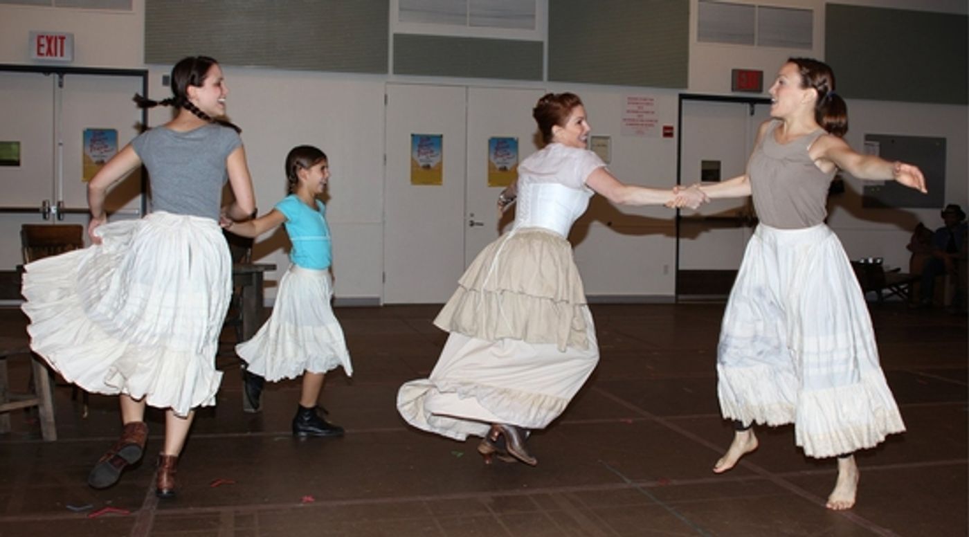 Photo Coverage: LITTLE HOUSE ON THE PRAIRIE, THE MUSICAL - In Rehearsal  Image
