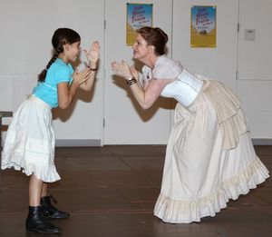 Carly Rose Sonenclar and Melissa Gilbert @ BroadwayWorld Carly Rose Sonenclar and Melissa Gilbert Photo