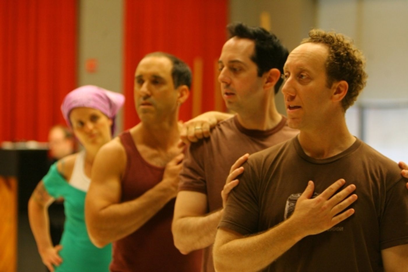 Photo Flash: ANIMAL CRACKERS Rehearsals at Goodman Theatre  Image