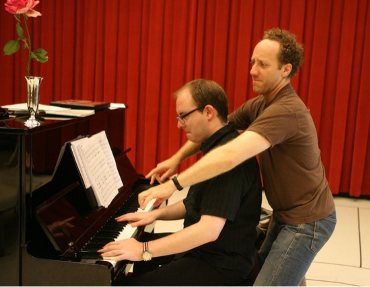 Photo Flash: ANIMAL CRACKERS Rehearsals at Goodman Theatre  Image