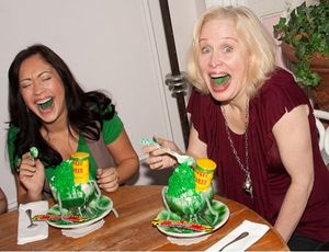 Diana DeGarmo and Nancy Opel @ BroadwayWorld Diana DeGarmo and Nancy Opel Photo