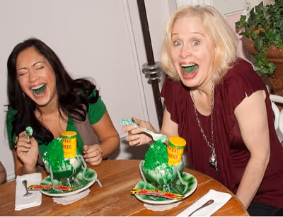 Diana DeGarmo and Nancy Opel Photo