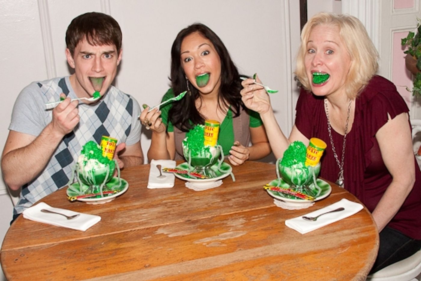 Photo Coverage: The Cast Of 'TOXIC AVENGER' Sample Serendipity 3's 'The Hot Toxic Love Sundae'  Image