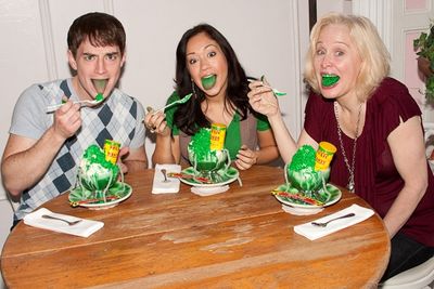 Jonathan Root, Diana DeGarmo, and Nancy Opel Photo