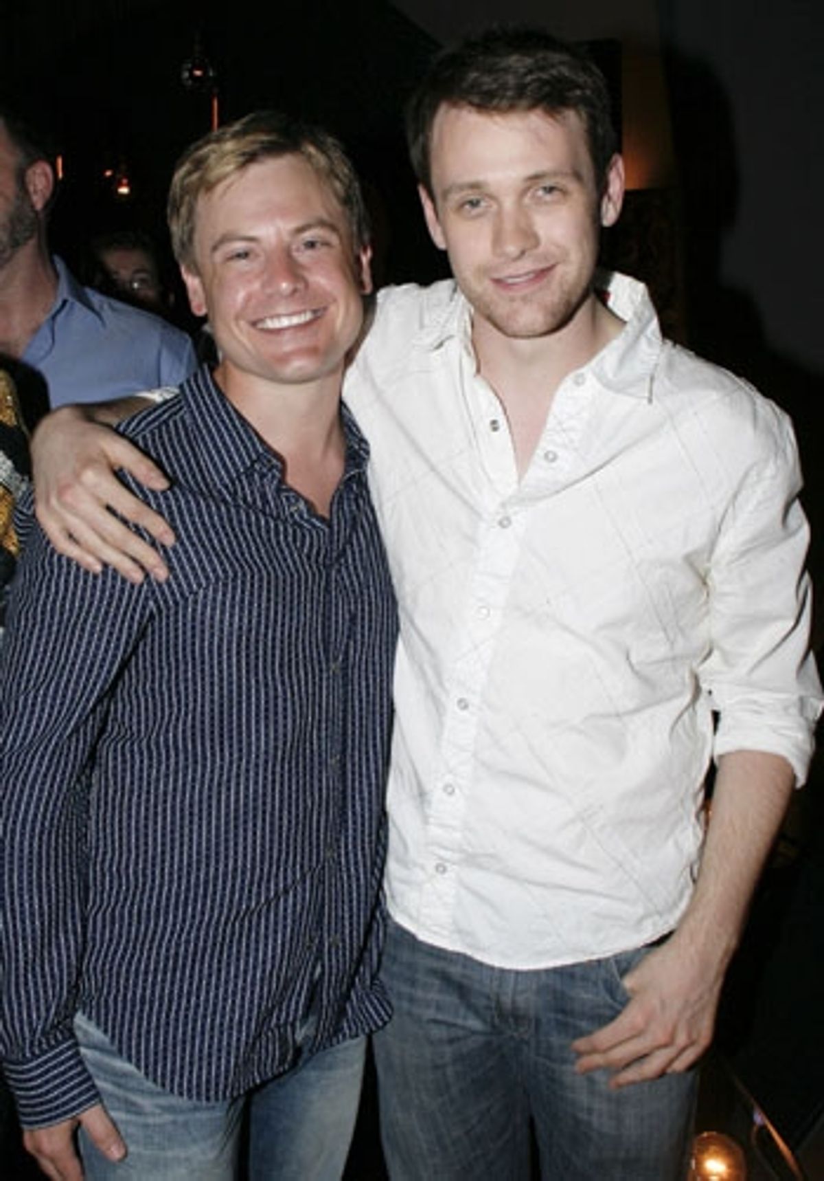 Michael Marcotte and Michael Arden at Upright Cabaret at 