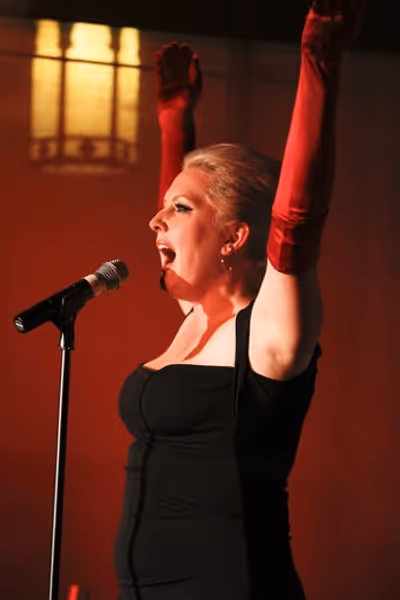 Natalie Joy Johnson at Upright Cabaret Photo