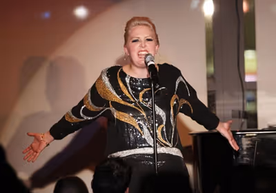 Natalie Joy Johnson at Upright Cabaret Photo