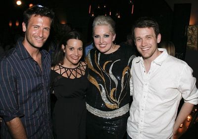 Bare reunion at Upright Cabaret - John Hill, Jenna Leigh Green, Natalie Joy Johnson a Photo