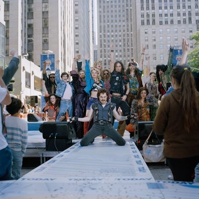 Mitchell Jarvis and the cast Photo