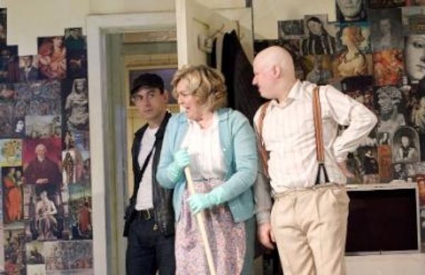 Chris New, Gwen Taylor, and Matt Lucas Photo