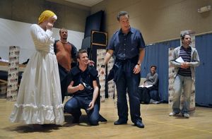  Katie Karel (Lucinda), Patrick DuLaney (Steward/BoyÃ¢â‚¬â„¢s Father); Clay Photo