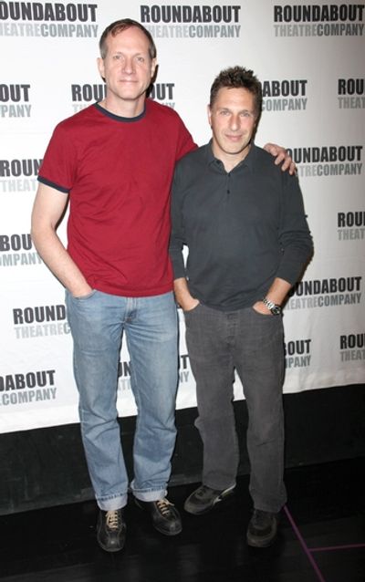 Mark Brokaw and Patrick Marber Photo