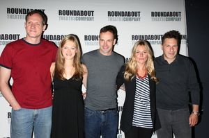 Mark Brokaw, Marin Ireland, Jonny Lee Miller, Sienna Miller and Patrick Marber @ BroadwayWorld Mark Brokaw, Marin Ireland, Jonny Lee Miller, Sienna Miller and Patrick Marber Photo