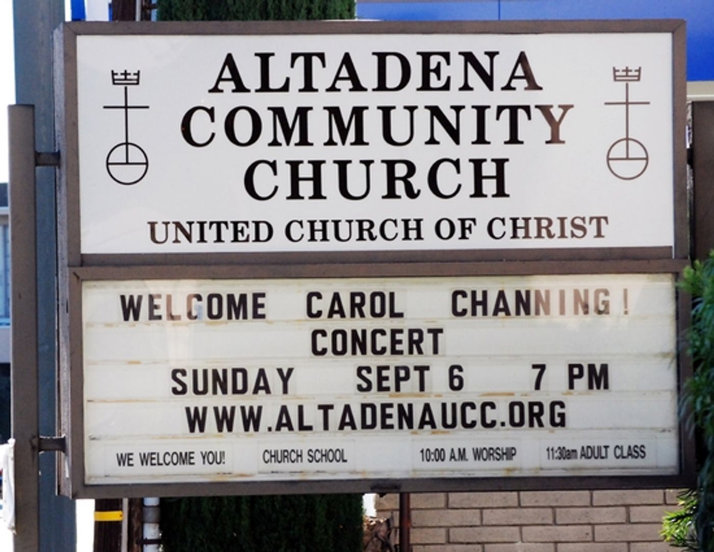 Photo Flash: Carol Channing at Altadena Community Church 9/6  Image
