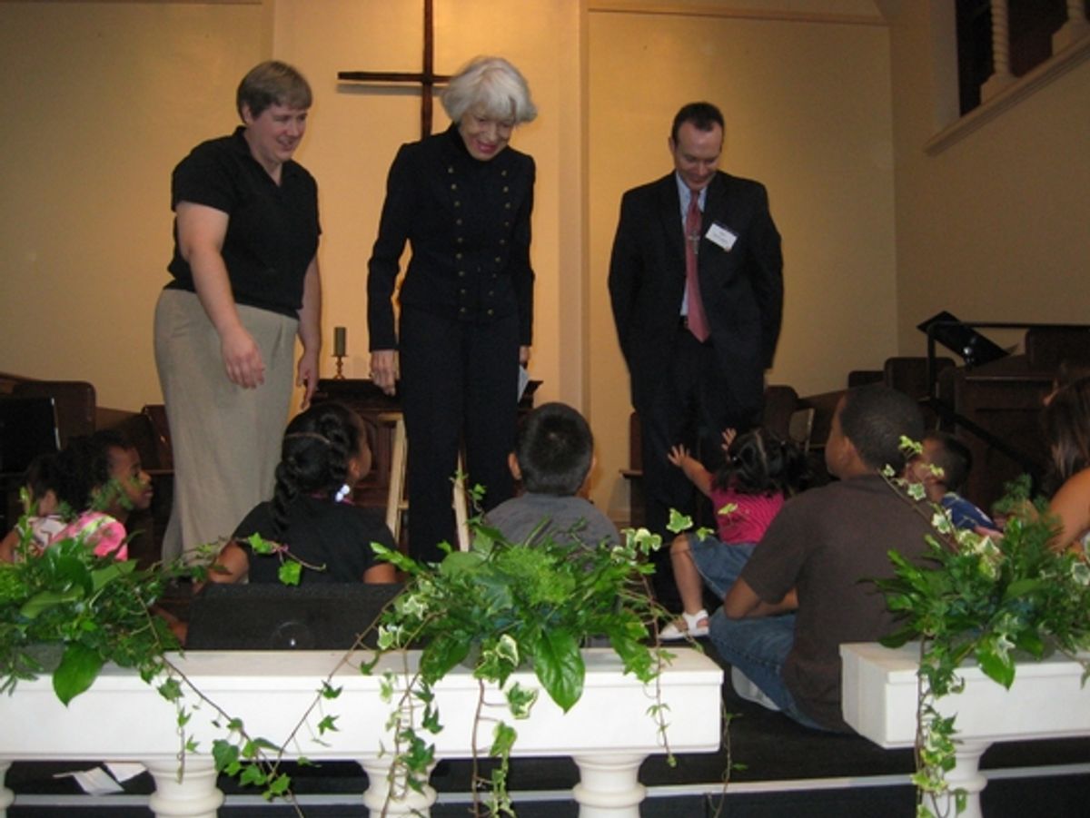 Carol Channing at Carol Channing at Altadena Community Church 9/6