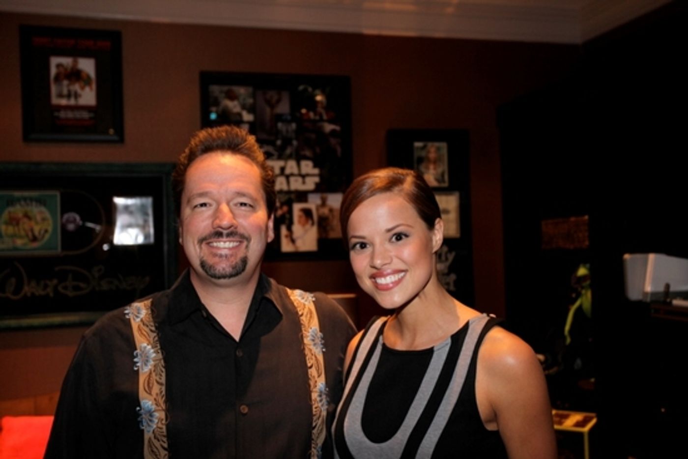 Photo Flash: Miss America 2009 Katie Stam Visits Terry Fator At The Mirage  Image