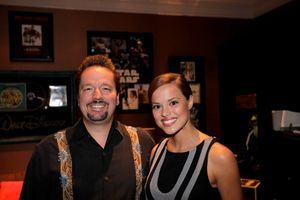 Terry Fator and Miss America Katie Stam @ BroadwayWorld Terry Fator and Miss America Katie Stam Photo