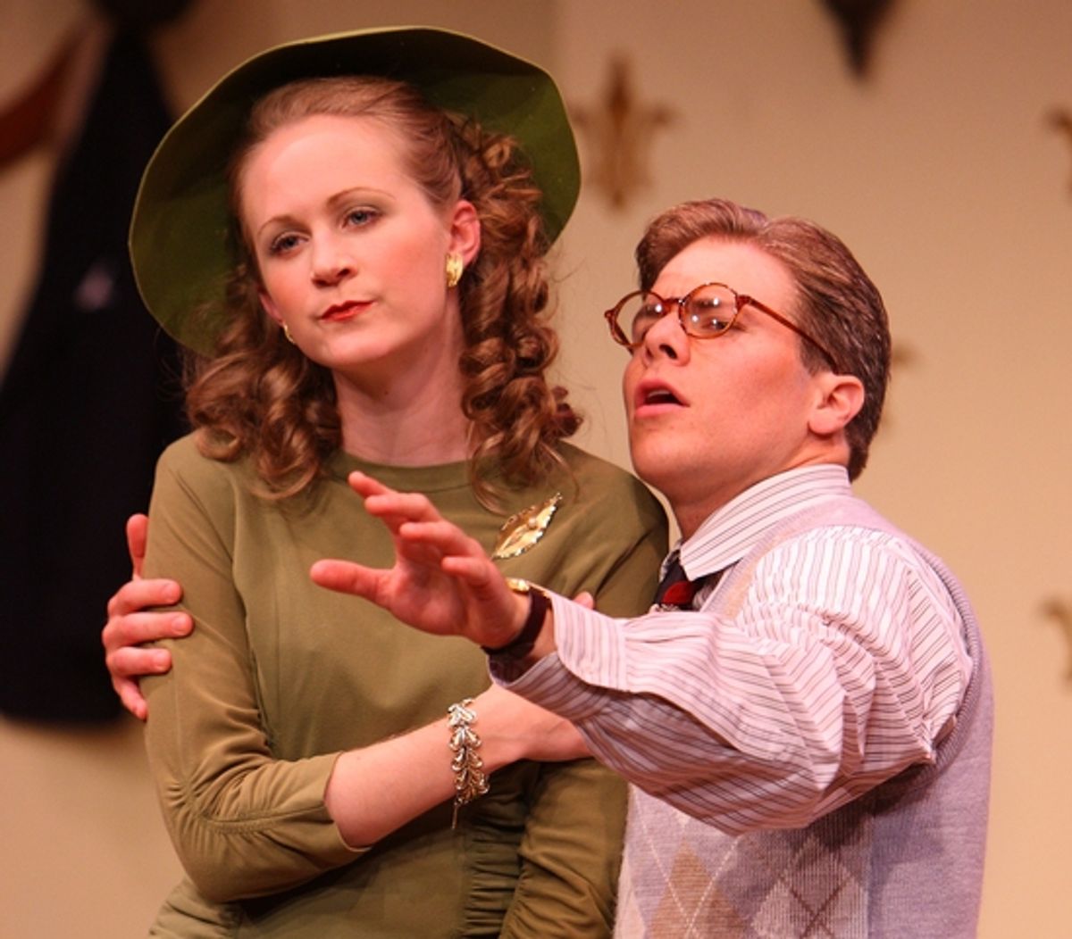 Claire Kennedy and Aaron Vega at 