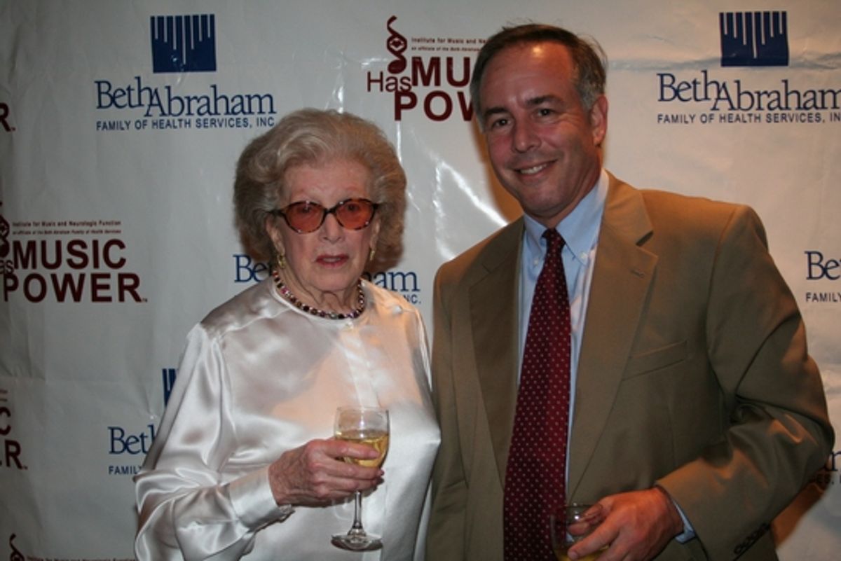 Peggy Rice and Dan Terris at 