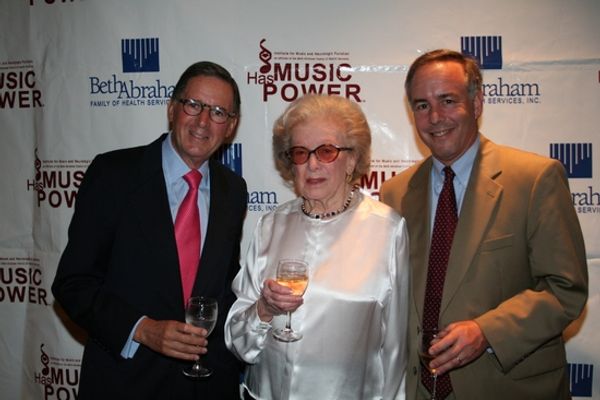 Ed Stern, Peggy Rice and Dan Terris Photo