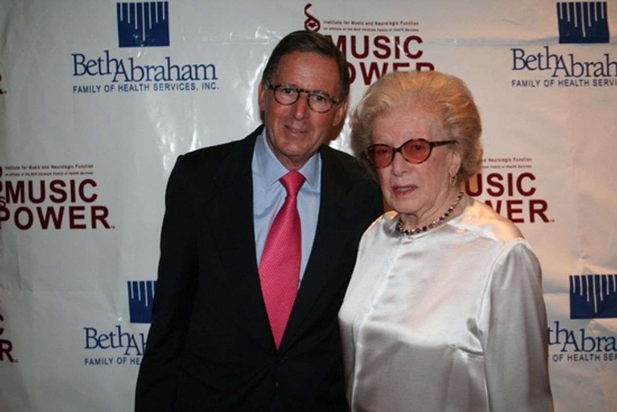 Ed Dtern (Chairman) and Peggy Rice at 
