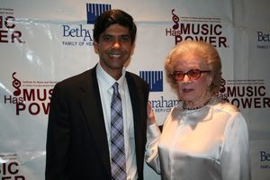 Aniruddh Patel Ph.D and Peggy Rice @ BroadwayWorld Aniruddh Patel Ph.D and Peggy Rice Photo