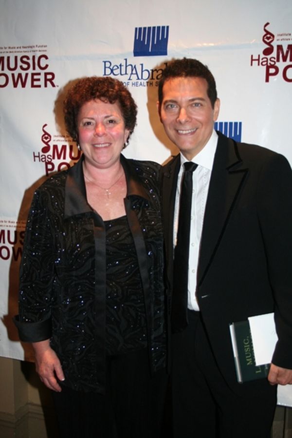 Concetta Tomaino and Michael Feinstein Photo