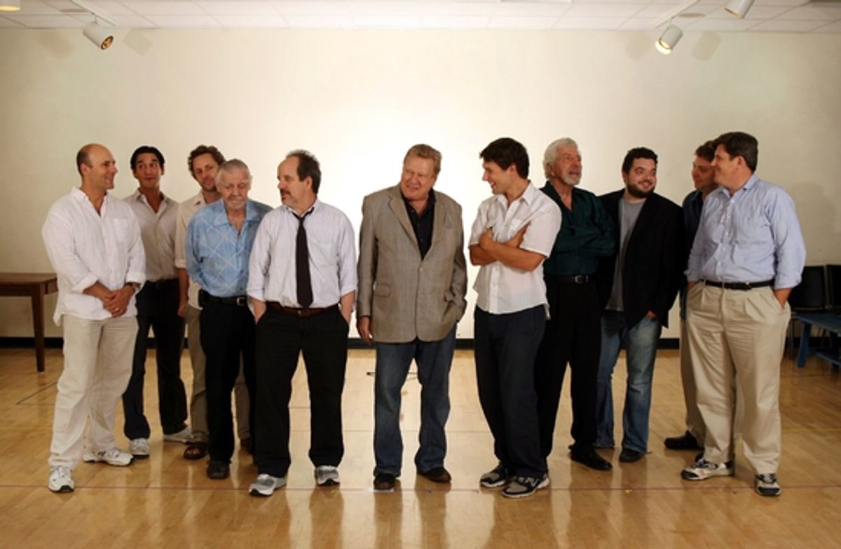 Jeffrey Addiss, Michael Cassidy, Steven Hawley, J.J. Johnston, Jordan Lage, Brian Murray, Rod McLachlan, John Pankow, Jonathan Rossetti, Jack Wallace and Todd Weeks at 